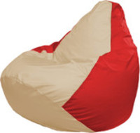 Кресло-мешок Flagman Груша Макси Г2.1-145 (красный/бежевый) купить по лучшей цене