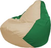 Кресло-мешок Flagman Груша Макси Г2.1-147 (зеленый/бежевый) купить по лучшей цене