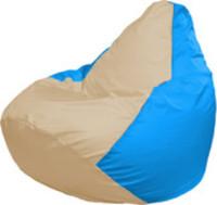 Кресло-мешок Flagman Груша Макси Г2.1-149 (голубой/бежевый) купить по лучшей цене
