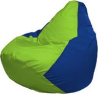 Кресло-мешок Flagman Груша Макси Г2.1-159 (синий/салатовый) купить по лучшей цене