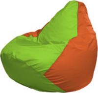 Кресло-мешок Flagman Груша Макси Г2.1-163 (оранжевый/салатовый) купить по лучшей цене