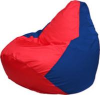 Кресло-мешок Flagman Груша Макси Г2.1-172 (синий/красный) купить по лучшей цене