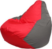 Кресло-мешок Flagman Груша Макси Г2.1-173 (серый/красный) купить по лучшей цене