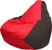 Кресло-мешок Flagman Груша Макси Г2.1-177 (коричневый/красный) купить по лучшей цене