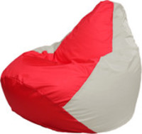 Кресло-мешок Flagman Груша Макси Г2.1-181 (белый/красный) купить по лучшей цене