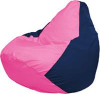Кресло-мешок Flagman Груша Макси Г2.1-192 (синий темный/розовый) купить по лучшей цене