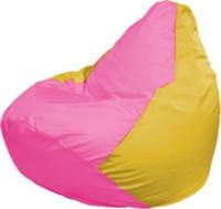 Кресло-мешок Flagman Груша Макси Г2.1-201 (желтый/розовый) купить по лучшей цене