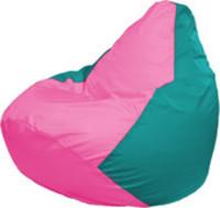 Кресло-мешок Flagman Груша Макси Г2.1-204 (бирюзовый/розовый) купить по лучшей цене