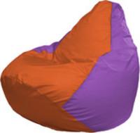 Кресло-мешок Flagman Груша Макси Г2.1-206 (сиреневый/оранжевый) купить по лучшей цене