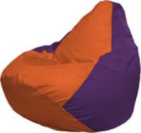 Кресло-мешок Flagman Груша Макси Г2.1-208 (фиолетовый/оранжевый) купить по лучшей цене