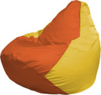 Кресло-мешок Flagman Груша Макси Г2.1-219 (желтый/оранжевый) купить по лучшей цене