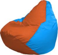 Кресло-мешок Flagman Груша Макси Г2.1-220 (голубой/оранжевый) купить по лучшей цене