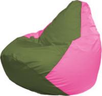 Кресло-мешок Flagman Груша Макси Г2.1-226 (розовый/оливковый) купить по лучшей цене