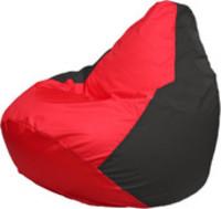 Кресло-мешок Flagman Груша Макси Г2.1-232 (черный/красный) купить по лучшей цене