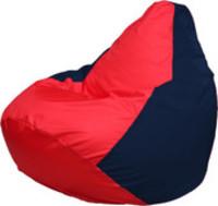 Кресло-мешок Flagman Груша Макси Г2.1-234 (синий темный/красный) купить по лучшей цене