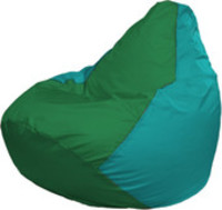 Кресло-мешок Flagman Груша Макси Г2.1-243 (бирюзовый/зеленый) купить по лучшей цене