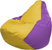 Кресло-мешок Flagman Груша Макси Г2.1-253 (сиреневый/желтый) купить по лучшей цене