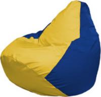 Кресло-мешок Flagman Груша Макси Г2.1-254 (синий/желтый) купить по лучшей цене