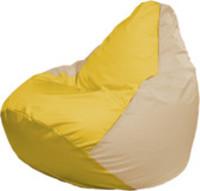Кресло-мешок Flagman Груша Макси Г2.1-255 (бежевый/желтый) купить по лучшей цене