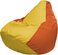 Кресло-мешок Flagman Груша Макси Г2.1-258 (оранжевый/желтый) купить по лучшей цене