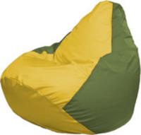 Кресло-мешок Flagman Груша Макси Г2.1-259 (оливковый/желтый) купить по лучшей цене