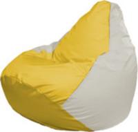 Кресло-мешок Flagman Груша Макси Г2.1-266 (белый/желтый) купить по лучшей цене