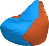 Кресло-мешок Flagman Груша Макси Г2.1-278 (оранжевый/голубой) купить по лучшей цене