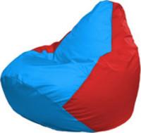 Кресло-мешок Flagman Груша Макси Г2.1-279 (красный/голубой) купить по лучшей цене