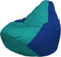 Кресло-мешок Flagman Груша Макси Г2.1-291 (синий/бирюзовый) купить по лучшей цене