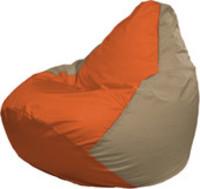 Кресло-мешок Flagman Груша Макси Г2.1-30 (оранжевый/бежевый темный) купить по лучшей цене