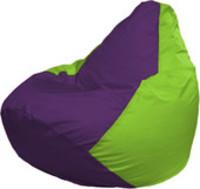 Кресло-мешок Flagman Груша Макси Г2.1-31 (салатовый/фиолетовый) купить по лучшей цене