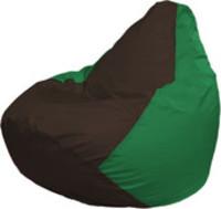 Кресло-мешок Flagman Груша Макси Г2.1-321 (зеленый/коричневый) купить по лучшей цене
