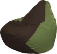 Кресло-мешок Flagman Груша Макси Г2.1-323 (оливковый/коричневый)з купить по лучшей цене