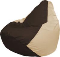 Кресло-мешок Flagman Груша Макси Г2.1-326 (бежевый/коричневый) купить по лучшей цене