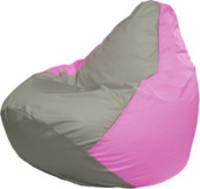 Кресло-мешок Flagman Груша Макси Г2.1-333 (розовый/серый) купить по лучшей цене