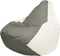 Кресло-мешок Flagman Груша Макси Г2.1-334 (белый/серый) купить по лучшей цене