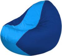 Кресло-мешок Flagman Classic К2.1-202 (синий/голубой) купить по лучшей цене