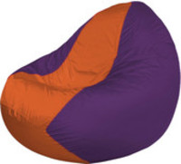 Кресло-мешок Flagman Classic К2.1-233 (фиолетовый/оранжевый) купить по лучшей цене