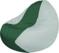 Кресло-мешок Flagman Classic К2.1-39 (белый/зеленый) купить по лучшей цене