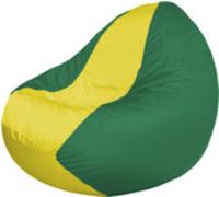 Кресло-мешок Flagman Classic К2.1-60 (зеленый/желтый) купить по лучшей цене