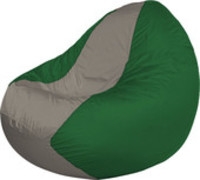 Кресло-мешок Flagman Classic К2.1-61 (зеленый/серый) купить по лучшей цене