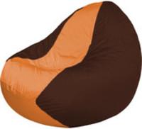 Кресло-мешок Flagman Classic К2.1-64 (коричневый/оранжевый) купить по лучшей цене