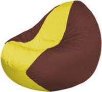 Кресло-мешок Flagman Classic К2.1-65 (коричневый/желтый) купить по лучшей цене