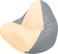 Кресло-мешок Flagman Relax Г4.1-022 (серый/бежевый) купить по лучшей цене