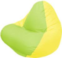 Кресло-мешок Flagman Relax Г4.1-011 (желтый/салатовый) купить по лучшей цене