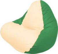 Кресло-мешок Flagman Relax Г4.1-017 (зеленый/бежевый) купить по лучшей цене