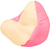 Кресло-мешок Flagman Relax Г4.1-020 (розовый/бежевый) купить по лучшей цене