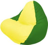Кресло-мешок Flagman Relax Г4.1-030 (зеленый/желтый) купить по лучшей цене