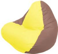 Кресло-мешок Flagman Relax Г4.1-031 (коричневый/желтый) купить по лучшей цене