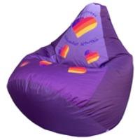 Кресло-мешок Flagman Лайк (фиолетовый) купить по лучшей цене